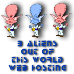 3 Aliens Web Hosting