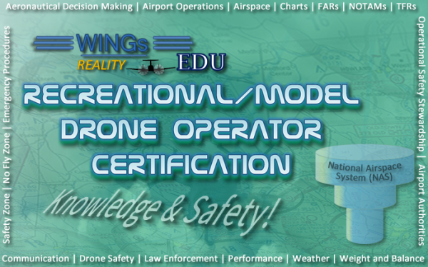 Recreational Model Drone Operator Certification