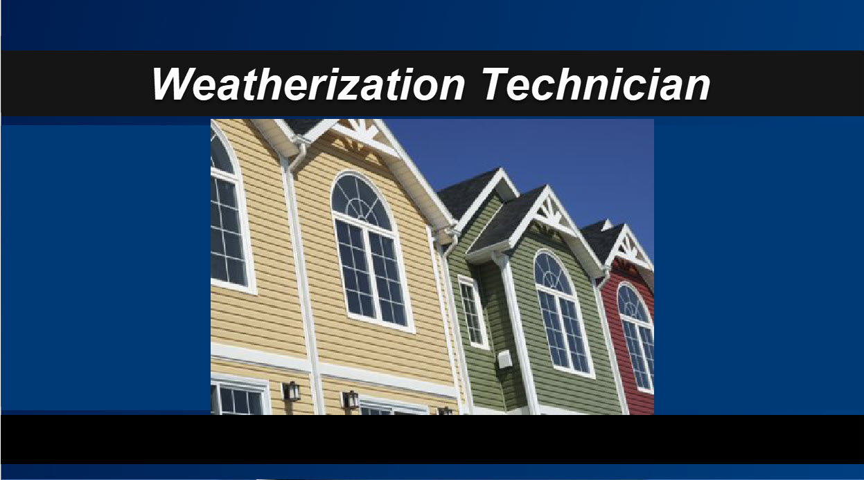 Weatherization Technician 1